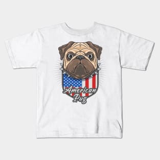 American Pug Kids T-Shirt